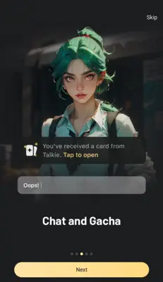 Talkie: Soulful AI android App screenshot 1